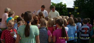 Einweihung Mini-Fußballfeld an der Grundschule Albrecht Dürer