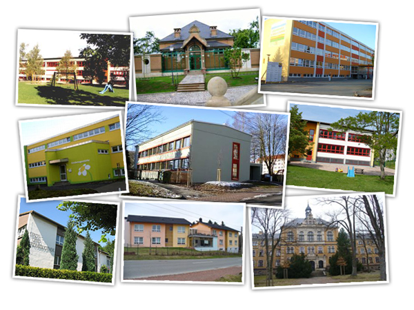 Bildung und Soziales Collage